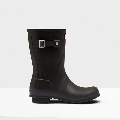 Hunter Original Short Rain Boots For Womens - NZ K9873